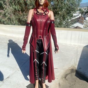 Wanda Maximoff Costume Scarlet witch Halloween costume #WandaVision #avengers